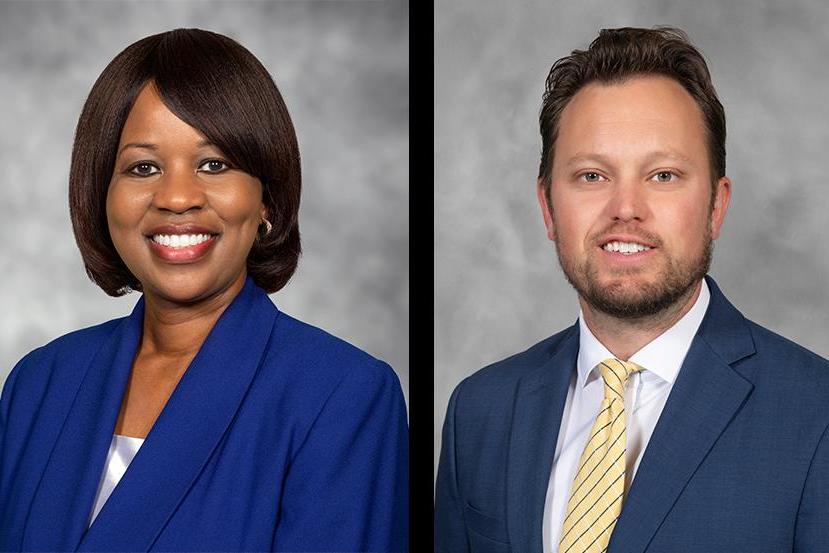 Justin Douds and Dr. Sherrie Johnson join senior leadership team